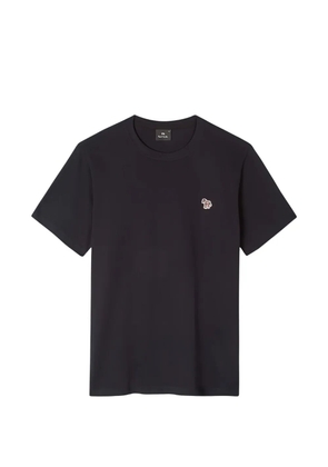 PS Paul Smith zebra-detail T-shirt - Blue