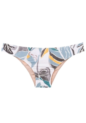 Clube Bossa leaf-print bikini-bottoms - Neutrals