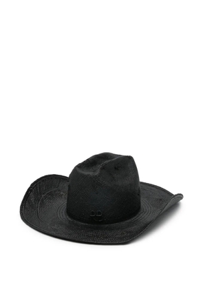 Ruslan Baginskiy Ruslan straw cowboy hat - Black
