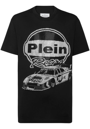 Philipp Plein Strass Cars Racing T-shirt - Black