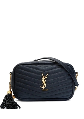 Saint Laurent Pre-Owned 2020s Mini Lou Cassandre tassel shoulder bag - Black