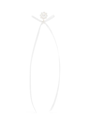 Simone Rocha bow ribbon stud earrings - Gold