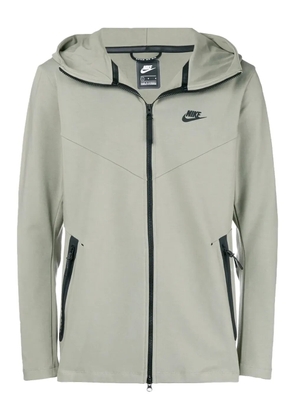 Nike logo-print hoodie - Green