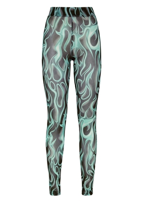 Philipp Plein Flame leggings - Black