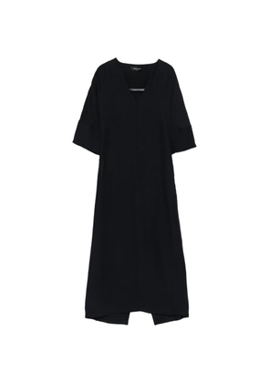 Fabiana Filippi V-neck midi flared dress - Blue