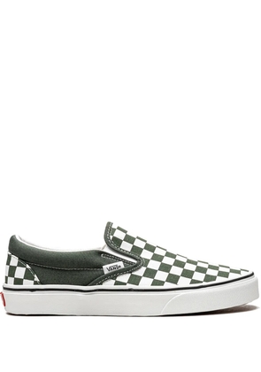 Vans Classic slip-on Checkerboard sneakers - Green