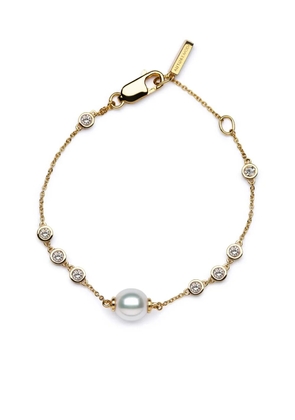 AUTORE MODA Portia gold-vermeil pearl bracelet