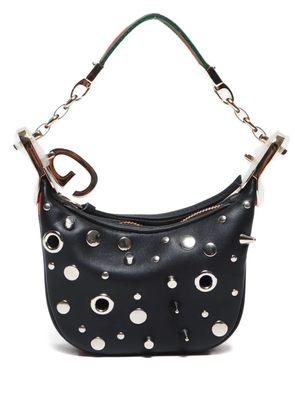 Gucci Pre-Owned 2020-2024 mini Studded shoulder bag - Black