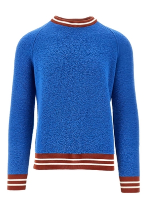gallia striped round-neck sweater - Blue