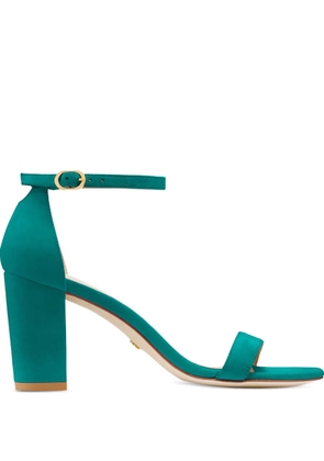 Stuart Weitzman Nearlynude block-heel strap sandals - Green
