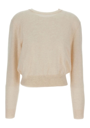 Lisa Yang ribbed crew-neck sweater - Neutrals