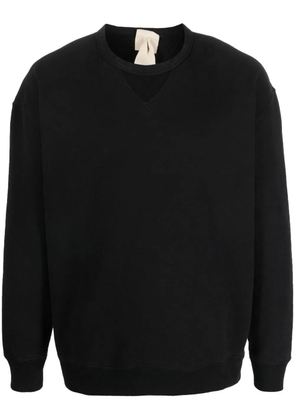 Ten C logo-patch crewneck sweatshirt - Black