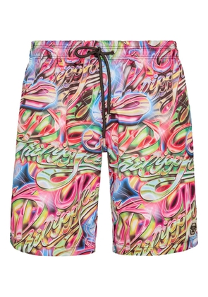 Philipp Plein Boxer swim shorts - Pink
