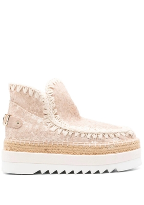 Mou sequined espadrilles - Neutrals