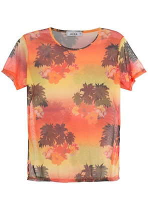Amir Slama printed T-shirt - Orange