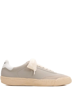 General Scale. mixed-material low-top sneakers - Grey