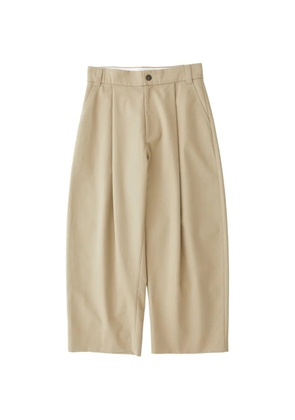 Studio Nicholson Sorte pleated trousers - Neutrals