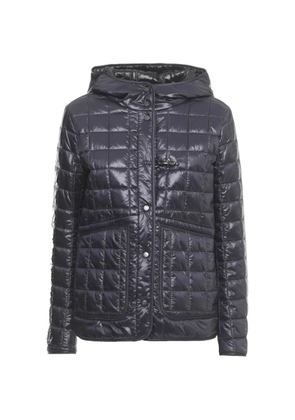 Fay quilted hooded puffer jacket - Grey