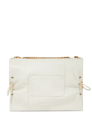 Lancel chain strap shoulder bag - Neutrals