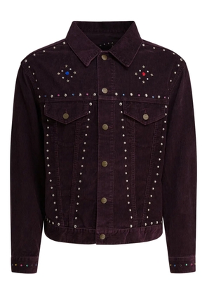 Needles studs butterfly-detail jacket - Purple