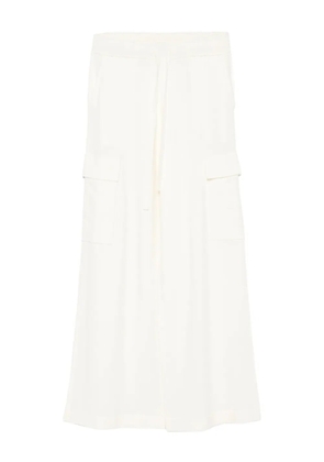 P.A.R.O.S.H. drawstring pocket trousers - White