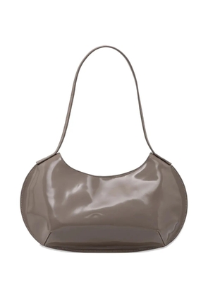 BY FAR medium Horner leather shoulder bag - Neutrals