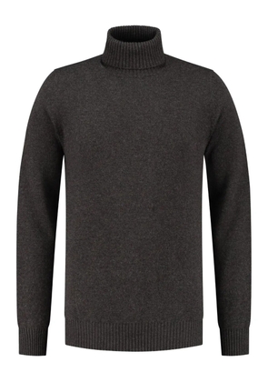 Doriani Cashmere roll-neck jumper - Brown