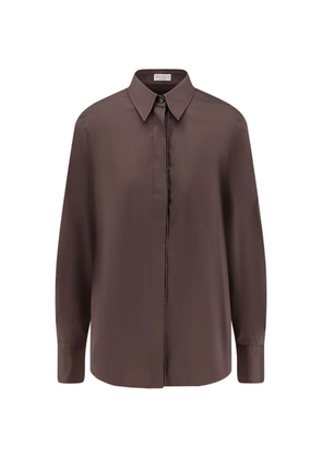 Brunello Cucinelli buttoned shirt - Brown