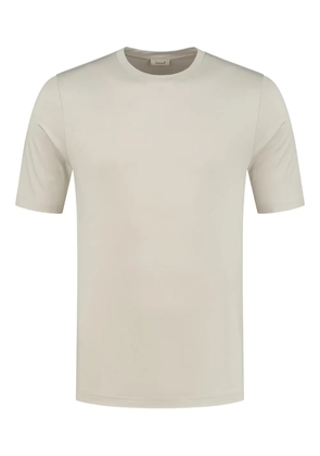 Doriani Cashmere round-neck T-shirt - Neutrals