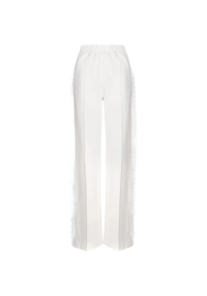 HAMZA Karol straight-leg trousers - White