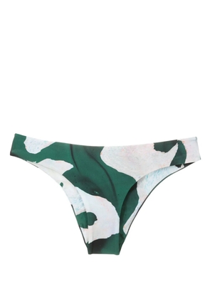 Lenny Niemeyer abstract-print bikini bottoms - Green