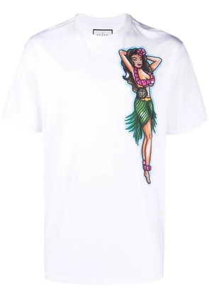 Philipp Plein graphic-print short-sleeve T-shirt - White