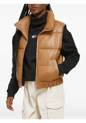 Abercrombie & Fitch zip padded jacket - Brown