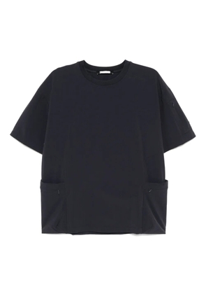 Spoonyard packable side zip pockets T-shirt - Blue