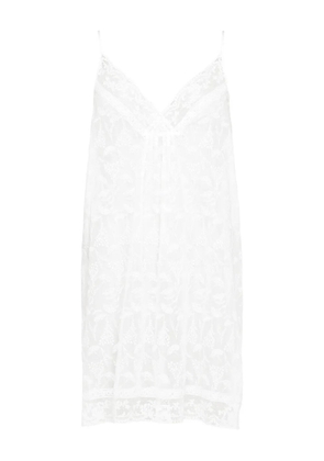 ERES Néflier short nighti dress - White