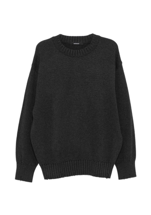 SONGZIO graphic-embroidered sweater - Grey