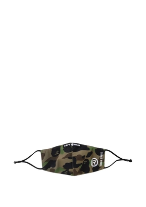 A BATHING APE® 1st Camo camouflage-pattern mask - Green