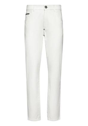 Philipp Plein straight-leg denim trousers - Neutrals
