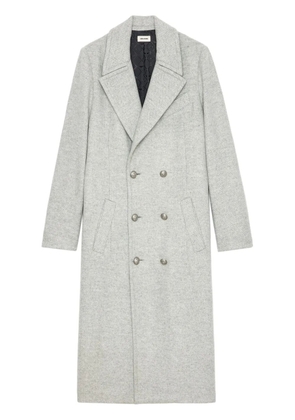 Zadig&Voltaire Mulan double-breasted coat - Grey