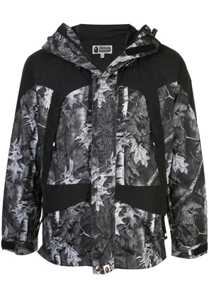 A BATHING APE® Forest Camo Snow Board jacket - Black