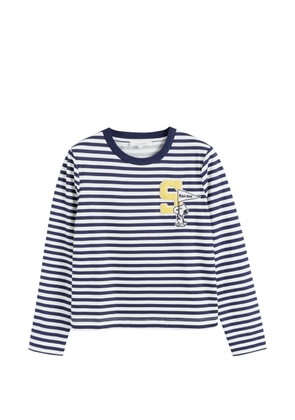 Chinti & Parker striped long-sleeve T-shirt - Blue