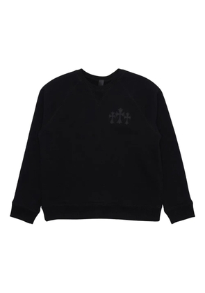 Chrome Hearts crew-neck cotton sweatshirt - Black