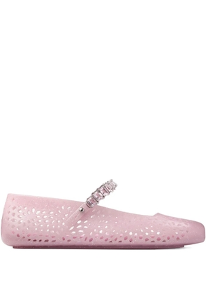 Jimmy Choo Jelly ballerina flats - Pink