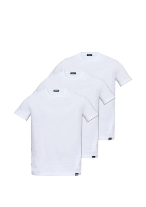 DSQUARED2 logo-patch T-shirt - White