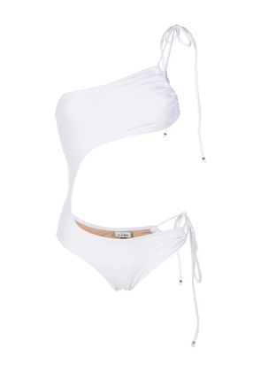 Amir Slama cut-out swimsuit - White