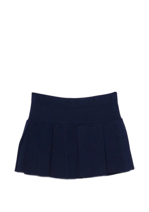 P.A.R.O.S.H. Gonna pleated mini skirt - Blue
