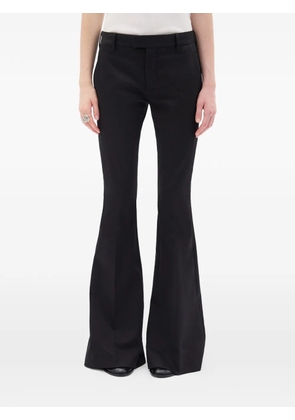Ann Demeulemeester twill trousers - Black
