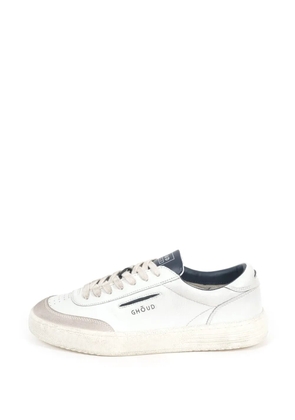 GHŌUD panelled lace-up sneakers - White