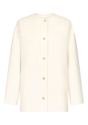 LouLou de Saison Dunne drap coat - White