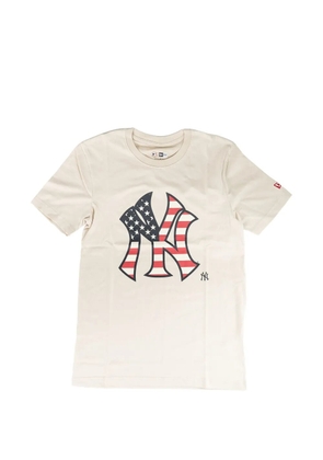 NEW ERA CAP new york yankees graphic T-shirt - Neutrals